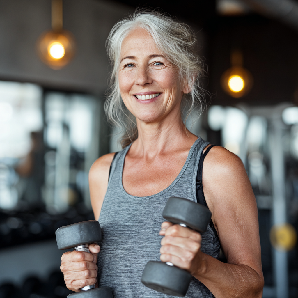 Group of elderly European people practicing breathing techniques and relaxation exercises in a peaceful outdoor setting